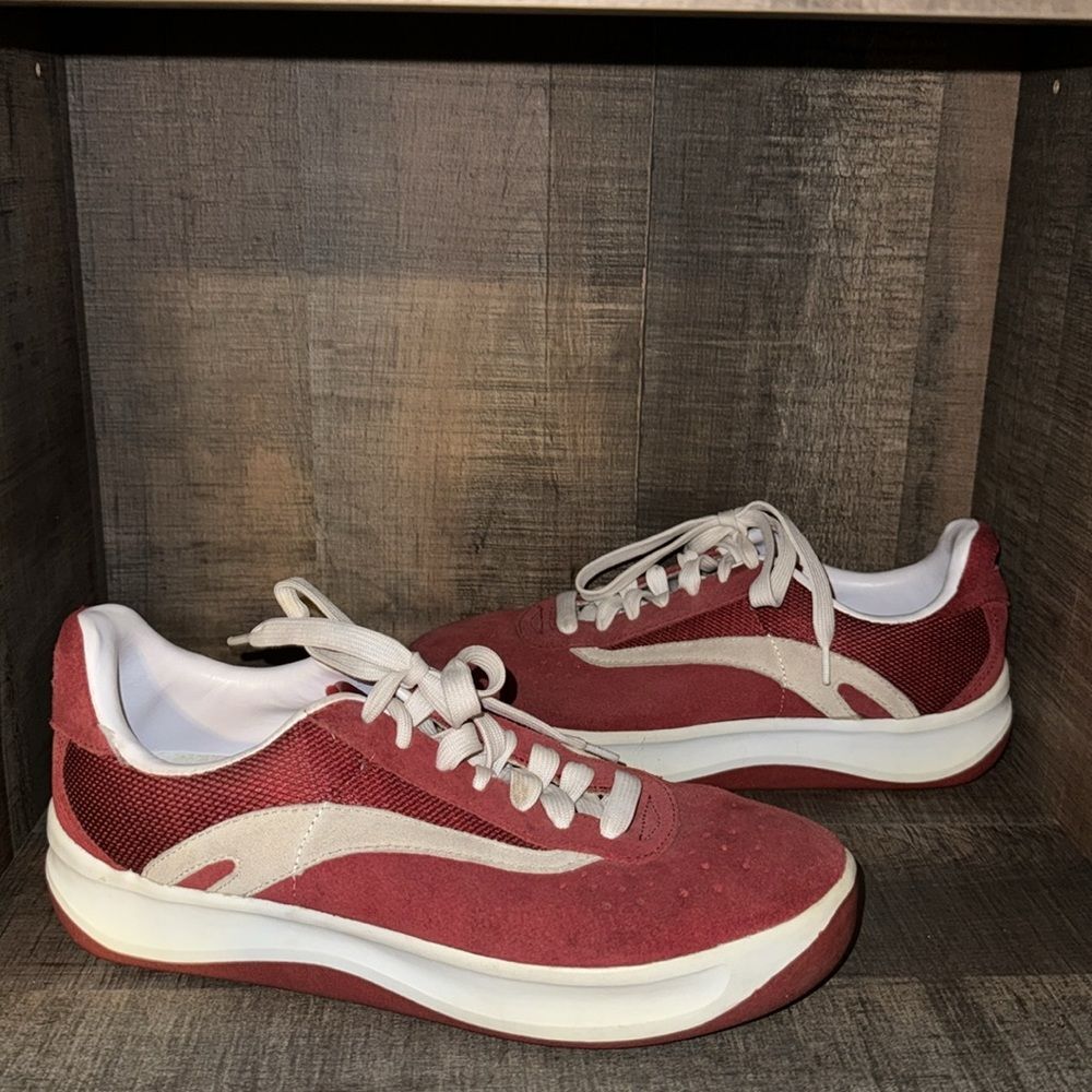 CROSS TREKKER leather Collection Sneakers- size 8 - Picture 5 of 11